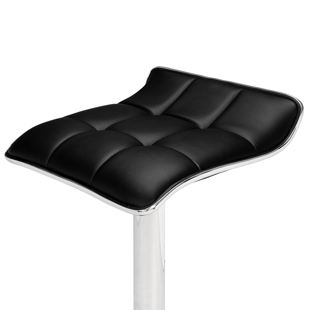 Lowestbest 2PCS Adjustable Bar Stools, Curved Foot Stools, Modern Chair with Swivel, Cotton And Linen Fabric, Black Lowestbest 2PCS Adjustable Bar Stools, Curved Foot Stools, Modern Chair with Swivel, Cotton And Linen Fabric, Black