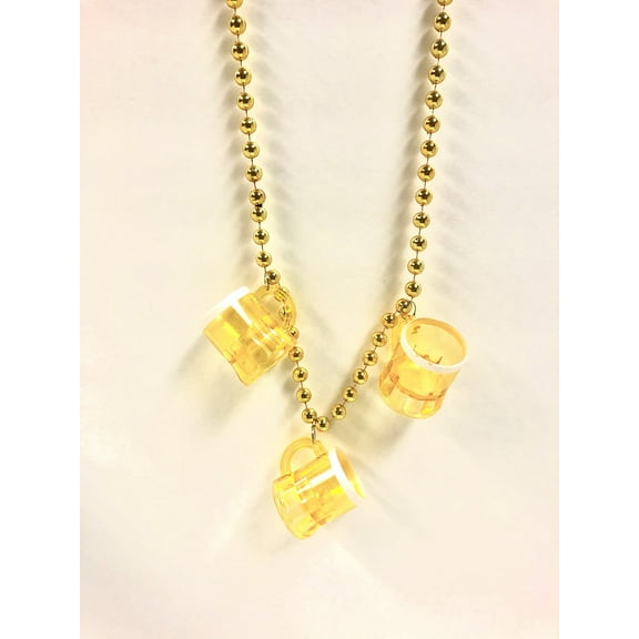 Beer Mug Beads Mardi Gras Party Favor