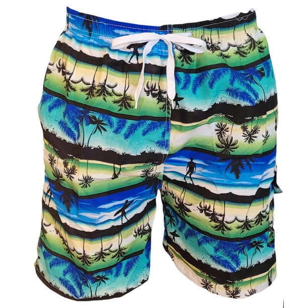 Men's Swim Trunks Swimming Shorts Beach Board Cargo Swimwear Bathing