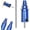 1pc-blue, variant on 2026 New Broken Pipe Extractor Tool, Broken Pipe Extractor Tool for 1/2" 3/4" 1" Pipes, Broken Valve Extractor Tool with 40CRV Steel Hex Shank (1PC-Blue)