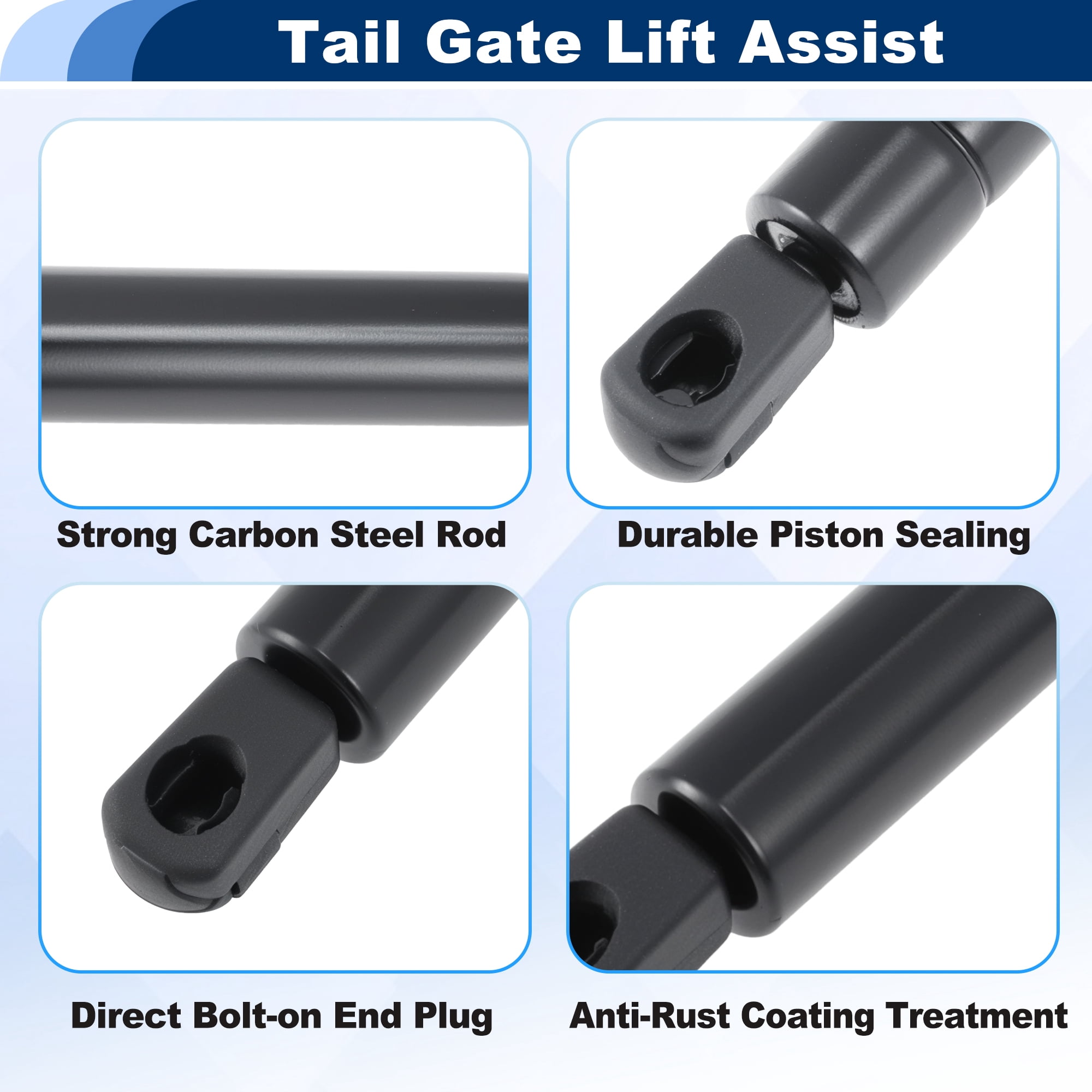 Unique Bargains Tailgate Assist Damper Strut Kit for Toyota Tacoma 2024-2026