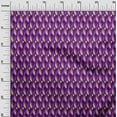 thumbnail image 3 of oneOone Silk Tabby Purple Fabric Asian Ikat Dress Material Fabric Print Fabric By The Yard 42 Inch Wide, 3 of 4