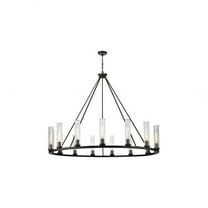 15 Light Chandelier in Transitional Style-48 inches Tall and 60 inches Wide-Bronze Finish Bailey Street Home 372-Bel-4652123