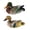 D, variant on Dserhfy Floating Duck Sculpture Resin Duck Statue Garden Pond Pool Decor Floating Duck Outdoor Ornament Gift for Nature Lovers