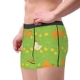 thumbnail image 4 of Daiia Funny Chicken Men's Underwear Boxer Briefs, Cotton Stretch Moisture-Wicking Underwear-X-Large, 4 of 9