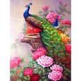 thumbnail image 2 of Cuadros Decorativos Pavo real 5D DIY Diamond Painting Kits Full Round Drill Wall Decor Crafts (DG152) Likrtyny embutido en tela, 2 of 8