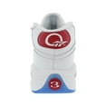 thumbnail image 3 of Reebok Question Mid Junior Big Kids' Shoes White/Pearlized Red j98948, 3 of 4