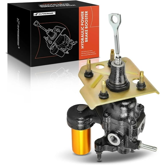 A-Premium Vacuum Power Brake Booster Compatible with Select Chevrolet & GMC Models - Silverado 2500 HD 3500 HD 2007-2010, Suburban 2500 2007-2011, Sierra 2500 HD 3500 HD 2007-2010, Yukon XL 2500