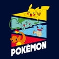 thumbnail image 2 of Boys Pokemon Colorful Starters Banners T Shirt, 2 of 5