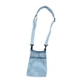 thumbnail image 2 of Funda para botella de agua Zulema Cubierta portabotellas de malla ligera Gris con correa ajustable para el hombro, 2 of 8