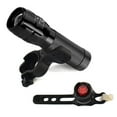 thumbnail image 4 of LED Bicycle Headlight & Taillight Set | Ultra Bright Waterproof Flashlight | Easy Tool-Free Mount | Multi-Mode Safety Lighting | Black | Long-Lasting Battery | Road & Trail Cycling Visibility |, 4 of 8