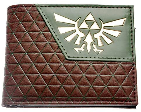 Official Legend Of Zelda Breath Of The Wild Brown Id & Card Wallet *SECOND* 