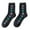 Black, variant on Diufon Women's Knitted Cotton Socks Vintage Floral Pattern Print Crew Socks Casual Soft Home Middle Tube Socks