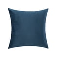 thumbnail image 1 of Granjero Gordo Funda de almohada de 18 x 18 pulgadas, funda de cojín decorativa, sofá de estilo rústico, funda de almohada moderna para sala de estar, azul oscuro, 1 of 4