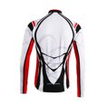 thumbnail image 3 of Chaqueta de ciclismo Lixada, chaqueta de abrigo de ciclismo con mangas acolchadas a prueba de viento, manga larga, impermeable y de invierno, para hombres, con pantalones acolchados en 3D Pantalones Lixada Chaqueta de ciclismo, 3 of 7