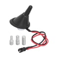 thumbnail image 2 of Roof Aerial, Durable 1.2in Roof Antenna With 3 Thread Adapters For Car Replacement For, 2 of 8
