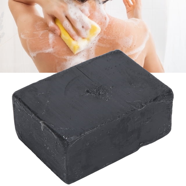 Jabón Negro, Jabón Negro Hidratante Calmante Y Beneficioso Fácil Efectivo Con Aceite De Aviocado Y Aceite De Argán Para La Familia Para Una Hidratación Natural