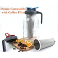 thumbnail image 3 of GMCOZY Mason Jar Pitcher with Pour Spout Lids & Handle, 64oz, Glass, Airtight Leak Proof, 3 of 5