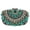 Dark Green, variant on Womens Evening Clutch Purse Handbag Heavy Beaded Embroidered Evening Bag with Rhinestones