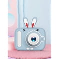 thumbnail image 2 of Mini Small And Cute Cartoon Rabbit Ears Digital Camera Lithium Battery With 1 TF Card And Card Reader, 2 of 4