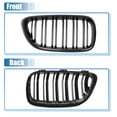 thumbnail image 6 of No.51137295524/51137295523 Front Hood Bumper Grille Grill for BMW 2 Series Left and Right 1 Pair Black, 6 of 6