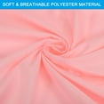 thumbnail image 5 of 47x82" Sleeping Bag Liner Soft Lightweight Travel Camping Sheet Sleep Sack with Carry Bag, Pink, 5 of 7
