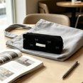 thumbnail image 6 of Celsvanis Pencil Case Large Capacity Pencil Pouch Pen Bag Embroidered Corduroy Stationery Organizer for Students Home Office Supplies, Black, 6 of 7