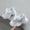 White, variant on LvhaoGJOB Girls' Breathable Upper Chunky Sneakers with Cushioned Sole and Non-Slip Platform Sole