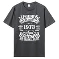 thumbnail image 1 of Camiseta divertida hecha en 1973 regalos de cumpleaños cinta de casete camisetas Vintage fiesta abuela abuelo regalo camiseta de verano camisetas de regalo, 1 of 7