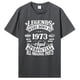 thumbnail image 1 of Camiseta divertida hecha en 1973 regalos de cumpleaños cinta de casete camisetas Vintage fiesta abuela abuelo regalo camiseta de verano camisetas de regalo, 1 of 7