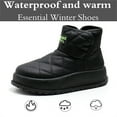 thumbnail image 2 of Women's Winter Warm Snow Boots, Waterproof Mid Calf Boots Outdoor Anti-slip Height Increase Shoes Warm Comfortable Winter Shoes, 2 of 6