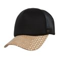 thumbnail image 2 of Sombrero de Trucker con patrón de piel de serpiente Top Headwear Snake - Negro / caqui TOP HEADWEAR Sombrero del camionero, 2 of 2