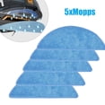 thumbnail image 4 of Bgsha 5pcs For Tesvor M1 S6 S4 Vacuum Cleaner Washable Replacement mop Cloths pad, 4 of 8