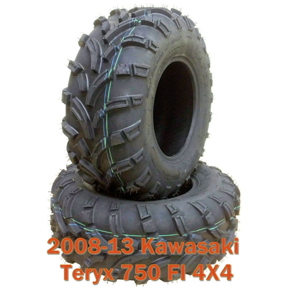 26x8-12 ATV Front Tires Set for 08-13 Kawasaki Teryx 750 FI 4X4