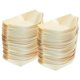 thumbnail image 1 of 150 piezas de barquitos de sushi desechables de madera, platos desechables de madera, artículos para el hogar, 1 of 8