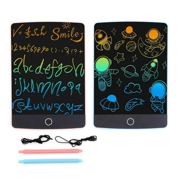 2 Pack LCD Writing Tablet 8.5inch Erasable Educational Learning Electronic Drawing Doodle Pad for Kids