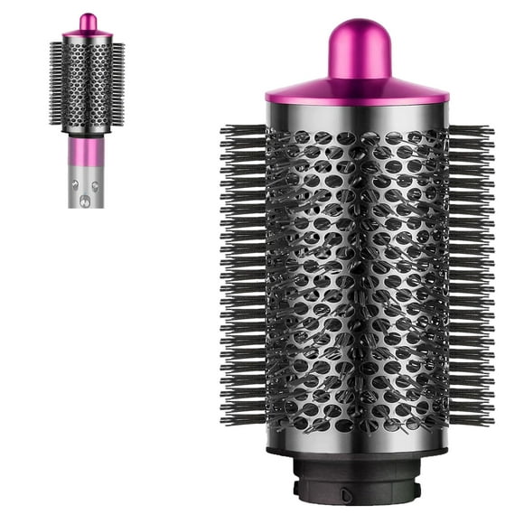 Cepillo redondo grande para dar volumen a Dyson Airwrap. Accesorio redondo grande compatible con Dyson Airwrap HS08 HS05 HS01 para dar volumen y peinar el cabello (rosa).