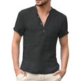thumbnail image 1 of T-shirts Décontractés à Manches Courtes pour Homme Été Plage Tee-Shirts, 1 of 2