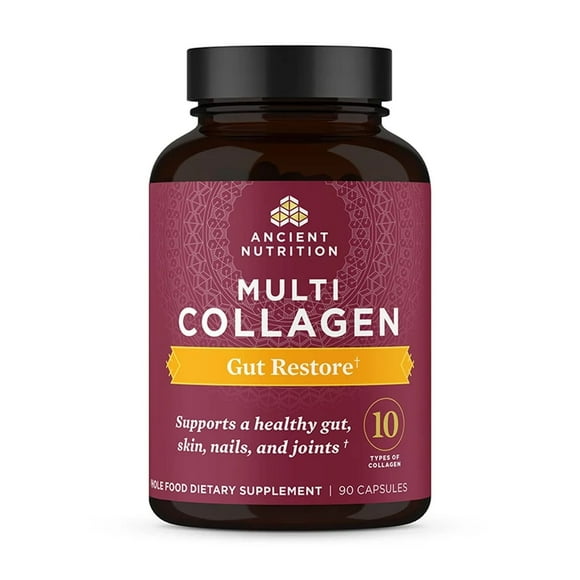 Píldoras de colágeno Ancient Nutrition Multi Gut Restore, 90 unidades