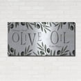 thumbnail image 3 of Luxe Metal Art 'Olive Oil' by Cindy Jacobs, Metal Wall Art, 48"x24", 3 of 9