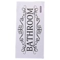 thumbnail image 6 of Wodtesl Bathroom Rules Wall Sticker Fun Vinyl Decor for Toilet and Washroom Spaces Waterproof and Removable Bathroom Sign, 6 of 8