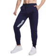 thumbnail image 3 of Txlixc Pantalones de hombre, pantalones de cintura elastica de contraste de color Txlixc moda, 3 of 5
