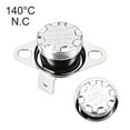 thumbnail image 4 of Uxcell Temperature Control Switch Thermostat 140°C 10A Normally Closed 2 Pack, 4 of 5