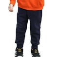thumbnail image 2 of WIBACKER 2-9T Child Girl Boys' Athletic Sweatpants Kid Cotton Fleece Long Joggers Track Sport Pants, 2 of 6