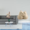 thumbnail image 2 of Figura de , estatua, escultura, colección, adorno de escritorio, centro de mesa, decoración de vitrina o comedor, sujetalibros con forma de pera, 2 of 8