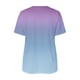 thumbnail image 5 of Fiudx Camisas para Mujer Blusa Superior con Estampado de Manga Corta y Cuello En V, Cómoda E Informal, a La Moda para Mujer, 5 of 5
