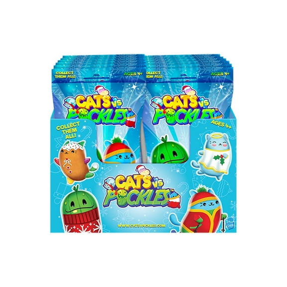 2023 Holiday Plush Cats Vs. Pickles Mystery Pack (1 RANDOM Character!)