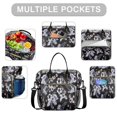 thumbnail image 2 of Pioneer Flower Floral Print Pattern Womens Lunch Box for Work,Insulated Large Lunch Bag for Tween and Teen,Loncheras Para Mujer,Leakproof Adult Lunch Bag for Work,Beach,Travel,Picnic,Camping, 2 of 7