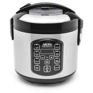 Aroma ARC 914D 4 Cup Cool Touch Rice Cooker Silver - Office Depot