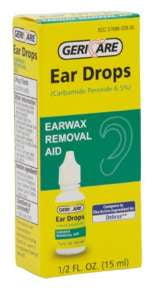 GERICARE Ear Drops Earwax Removal Aid 0.5oz/15mL Generic Debrox